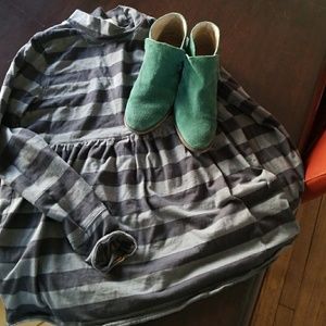 Free People Shoes and Baby Doll Shirt